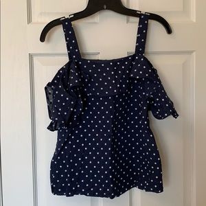J.Crew Cold Shoulder Top